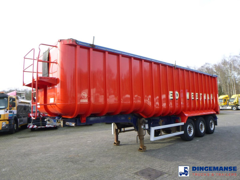 Fruehauf Tipper trailer alu 52 m3 + tarpaulin - סמיטריילר עם מזהיר: תמונה 1 Fruehauf Tipper trailer alu 52 m3 + tarpaulin - סמיטריילר עם מזהיר: תמונה 1