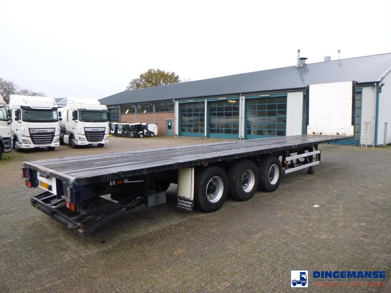 Groenewegen 3-axle platform trailer DRO-12-27 39 t - סמיטריילר צד נופל/ שטוח: תמונה 4 Groenewegen 3-axle platform trailer DRO-12-27 39 t - סמיטריילר צד נופל/ שטוח: תמונה 4