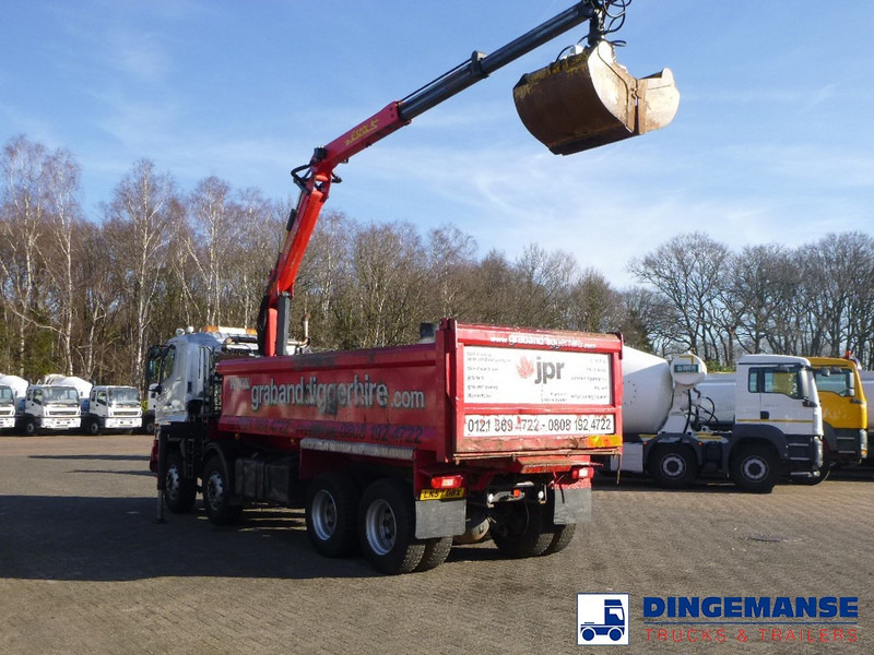 Hino FY1EUKA 8x4 tipper RHD + Palfinger E120L + grapple - משאית מנוף: תמונה 4 Hino FY1EUKA 8x4 tipper RHD + Palfinger E120L + grapple - משאית מנוף: תמונה 4