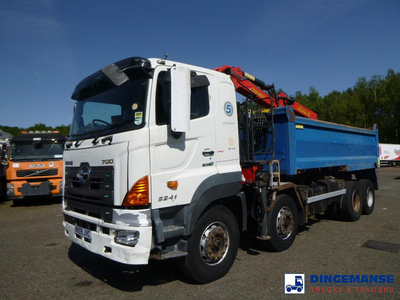 משאית מנוף Hino FY1EUKA RHD + Palfinger E120L + grapple: תמונה 7
