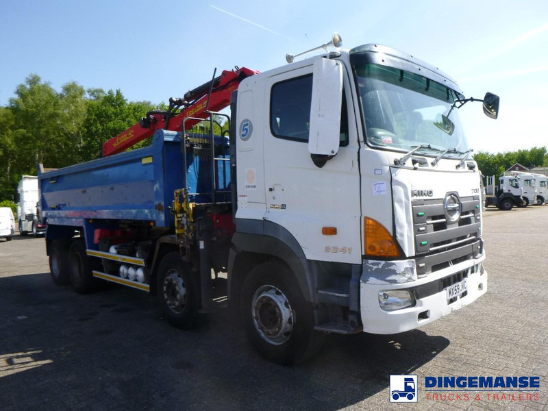 משאית מנוף Hino FY1EUKA RHD + Palfinger E120L + grapple: תמונה 8