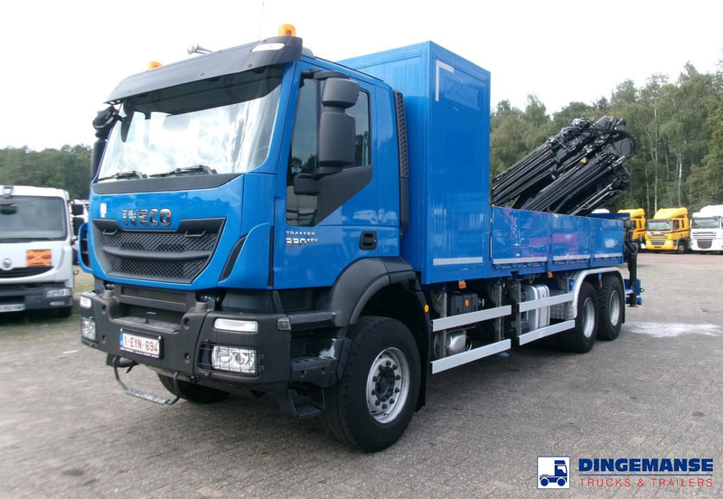 Iveco AD260T33 EEV 6X4 + Hiab 377 E5 Hipro Jib 70 X-4 - משאית מנוף: תמונה 1 Iveco AD260T33 EEV 6X4 + Hiab 377 E5 Hipro Jib 70 X-4 - משאית מנוף: תמונה 1