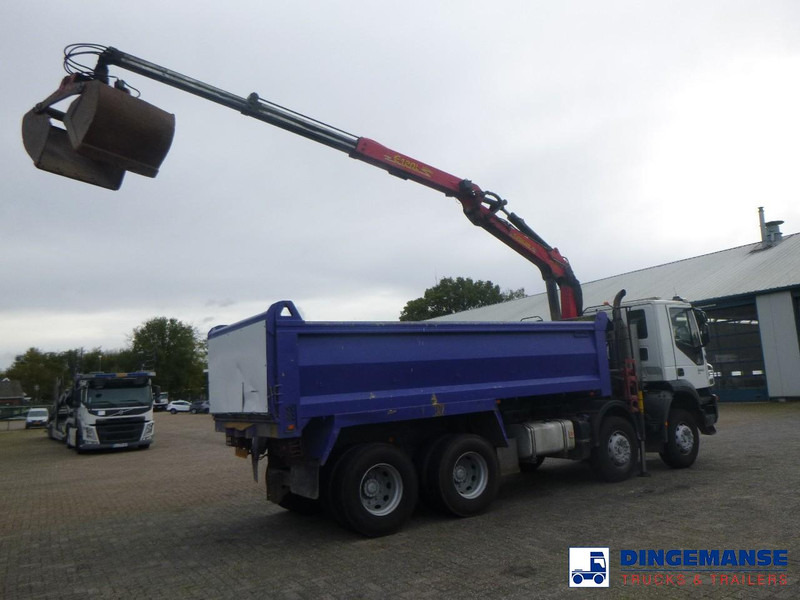 Iveco AD340T36 8x4 RHD tipper + Palfinger E120 plus + grapple - משאית מנוף: תמונה 4 Iveco AD340T36 8x4 RHD tipper + Palfinger E120 plus + grapple - משאית מנוף: תמונה 4