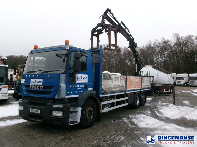 Iveco Stralis 310 EEV 6x2 RHD + Atlas 120.2E - משאית מנוף: תמונה 1 Iveco Stralis 310 EEV 6x2 RHD + Atlas 120.2E - משאית מנוף: תמונה 1