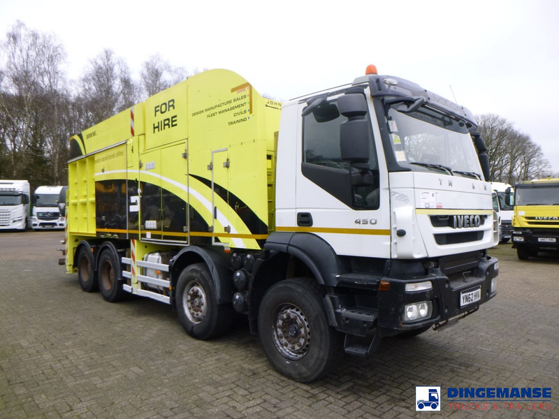 Iveco Trakker 450 8x4 MTS vacuum excavator / Saugbagger - משאית ואקום: תמונה 2 Iveco Trakker 450 8x4 MTS vacuum excavator / Saugbagger - משאית ואקום: תמונה 2