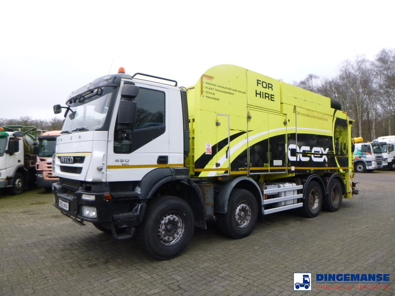 Iveco Trakker 450 8x4 MTS vacuum excavator / Saugbagger - משאית ואקום: תמונה 1 Iveco Trakker 450 8x4 MTS vacuum excavator / Saugbagger - משאית ואקום: תמונה 1
