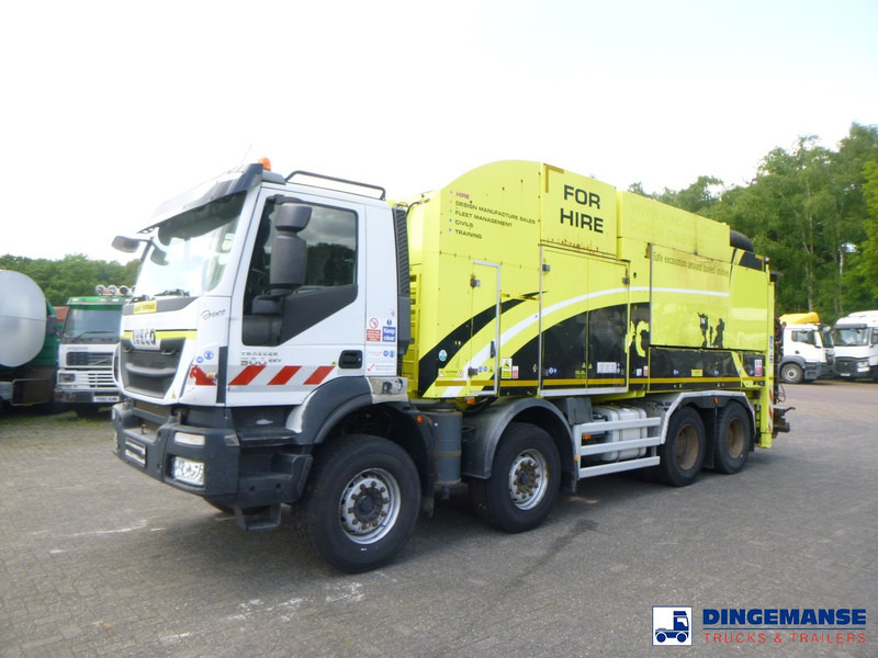 Iveco Trakker 500 8x4 MTS vacuum excavator / Saugbagger - משאית ואקום: תמונה 1 Iveco Trakker 500 8x4 MTS vacuum excavator / Saugbagger - משאית ואקום: תמונה 1