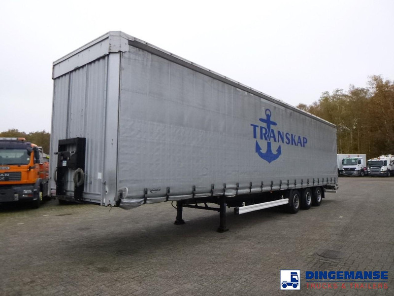 Kässbohrer Curtain side Mega trailer 98.5 m3 - סמיטריילר עם וילונות צד: תמונה 1 Kässbohrer Curtain side Mega trailer 98.5 m3 - סמיטריילר עם וילונות צד: תמונה 1