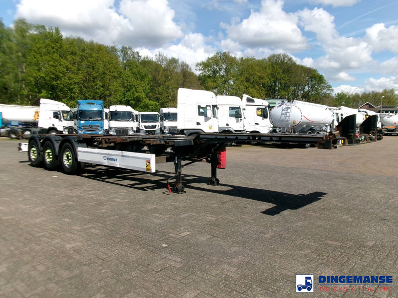 Krone 3-axle container trailer 20-30-40-45 ft DA08LNA - סמיטריילר מוביל מכולות/ החלפת גוף: תמונה 2 Krone 3-axle container trailer 20-30-40-45 ft DA08LNA - סמיטריילר מוביל מכולות/ החלפת גוף: תמונה 2