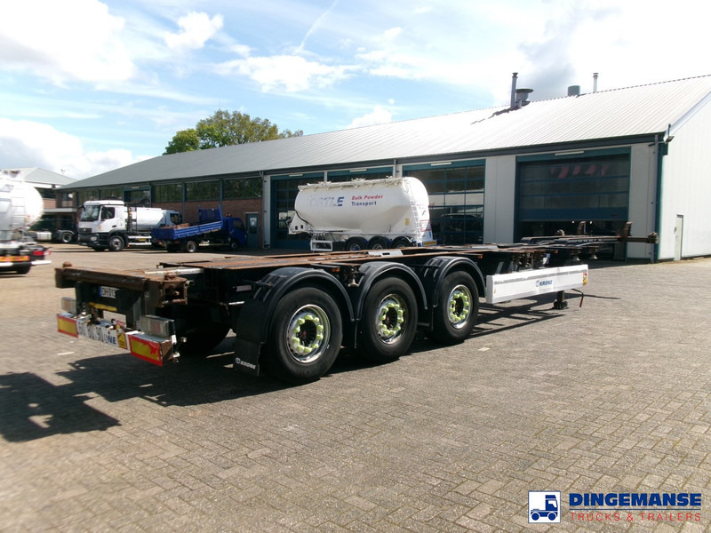 Krone 3-axle container trailer 20-30-40-45 ft DA08LNA - סמיטריילר מוביל מכולות/ החלפת גוף: תמונה 4 Krone 3-axle container trailer 20-30-40-45 ft DA08LNA - סמיטריילר מוביל מכולות/ החלפת גוף: תמונה 4
