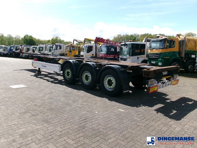 Krone 3-axle container trailer 20-30-40-45 ft DA08LNA - סמיטריילר מוביל מכולות/ החלפת גוף: תמונה 3 Krone 3-axle container trailer 20-30-40-45 ft DA08LNA - סמיטריילר מוביל מכולות/ החלפת גוף: תמונה 3