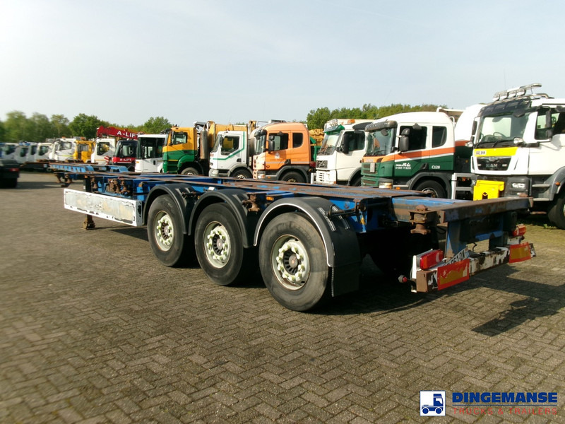 Krone 3-axle container trailer 20-30-40-45 ft SDC27 - סמיטריילר מוביל מכולות/ החלפת גוף: תמונה 3 Krone 3-axle container trailer 20-30-40-45 ft SDC27 - סמיטריילר מוביל מכולות/ החלפת גוף: תמונה 3