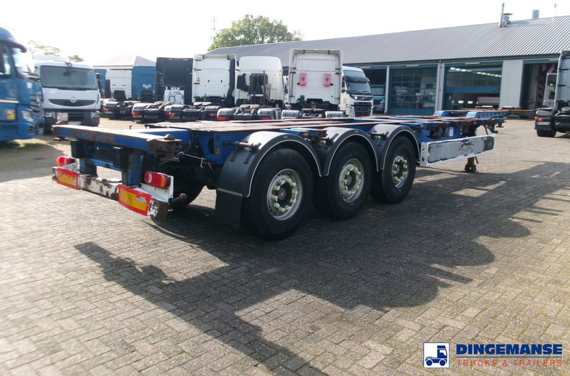 Krone 3-axle container trailer 20-30-40-45 ft SDC27 - סמיטריילר מוביל מכולות/ החלפת גוף: תמונה 4 Krone 3-axle container trailer 20-30-40-45 ft SDC27 - סמיטריילר מוביל מכולות/ החלפת גוף: תמונה 4