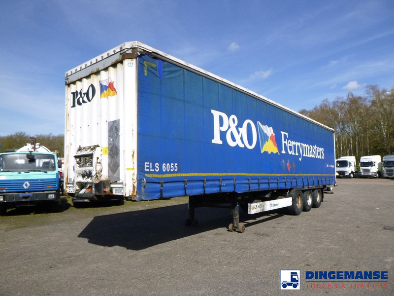 Krone Curtain side trailer SD - סמיטריילר עם וילונות צד: תמונה 1 Krone Curtain side trailer SD - סמיטריילר עם וילונות צד: תמונה 1
