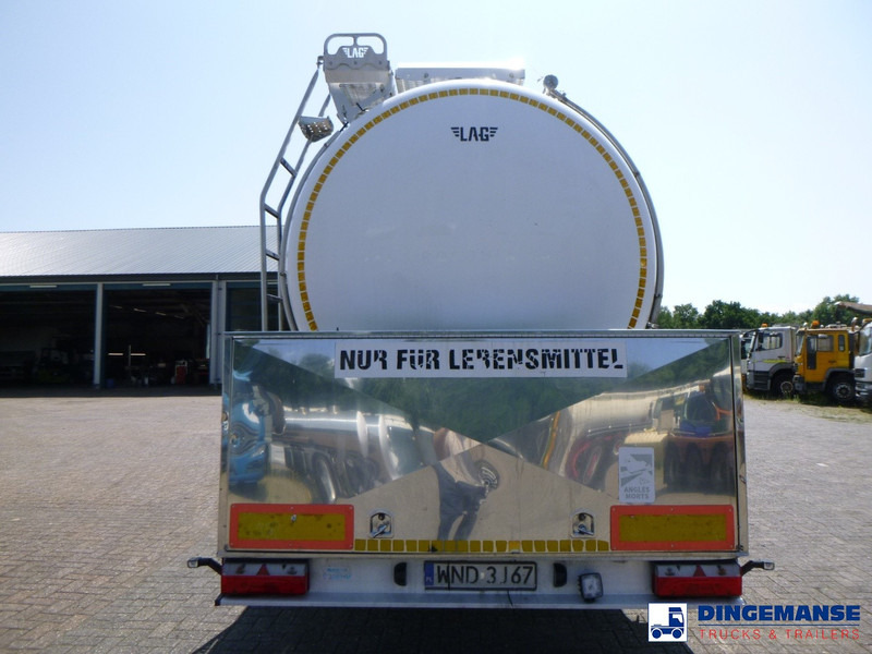 LAG Food tank inox 32 m3 / 3 comp + pump - סמיטריילר מכל: תמונה 5 LAG Food tank inox 32 m3 / 3 comp + pump - סמיטריילר מכל: תמונה 5