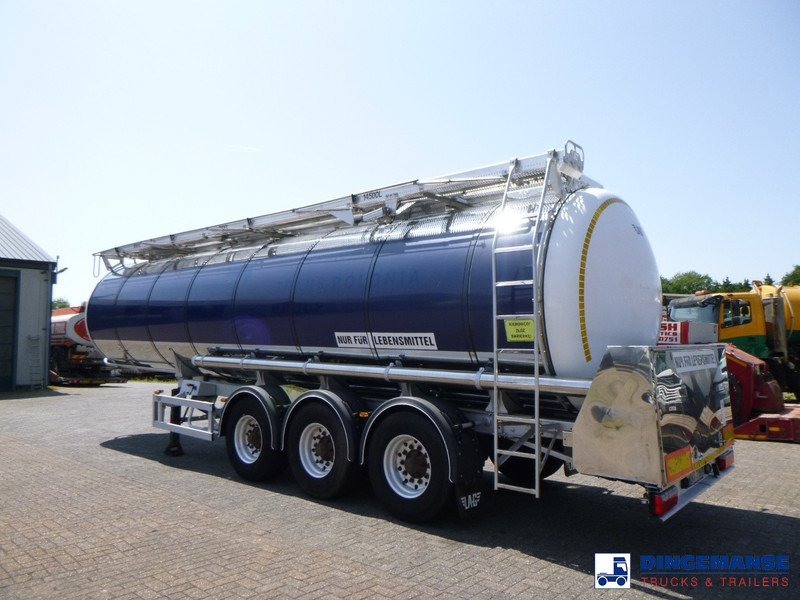 LAG Food tank inox 32 m3 / 3 comp + pump - סמיטריילר מכל: תמונה 3 LAG Food tank inox 32 m3 / 3 comp + pump - סמיטריילר מכל: תמונה 3