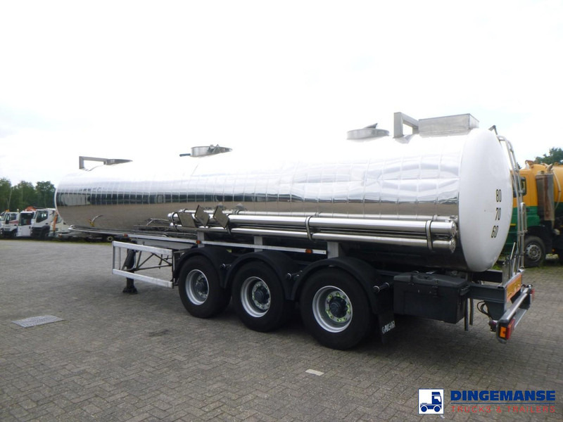 MAISONNEUVE Chemical ACID tank inox 22.4 m3 / 1 comp - סמיטריילר מכל: תמונה 3 MAISONNEUVE Chemical ACID tank inox 22.4 m3 / 1 comp - סמיטריילר מכל: תמונה 3