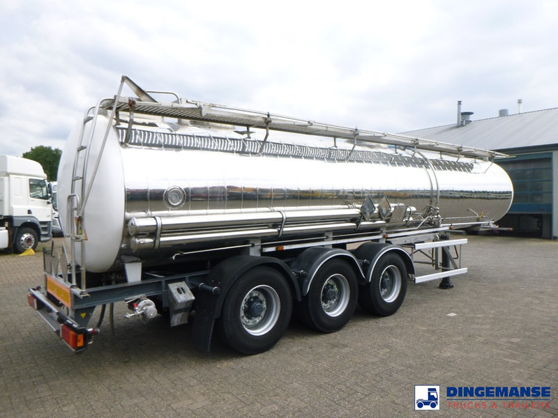 MAISONNEUVE Chemical ACID tank inox 26.1 m3 / 1 comp - סמיטריילר מכל: תמונה 4 MAISONNEUVE Chemical ACID tank inox 26.1 m3 / 1 comp - סמיטריילר מכל: תמונה 4