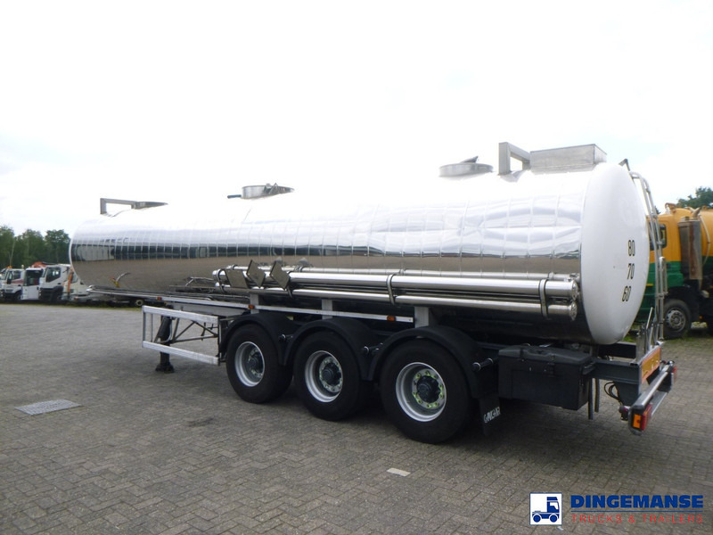 MAISONNEUVE Chemical ACID tank inox 26.1 m3 / 1 comp - סמיטריילר מכל: תמונה 3 MAISONNEUVE Chemical ACID tank inox 26.1 m3 / 1 comp - סמיטריילר מכל: תמונה 3