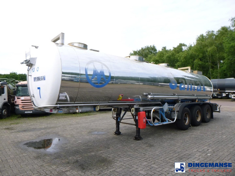 MAISONNEUVE Chemical tank inox 26 m3 / 1 comp - סמיטריילר מכל: תמונה 1 MAISONNEUVE Chemical tank inox 26 m3 / 1 comp - סמיטריילר מכל: תמונה 1