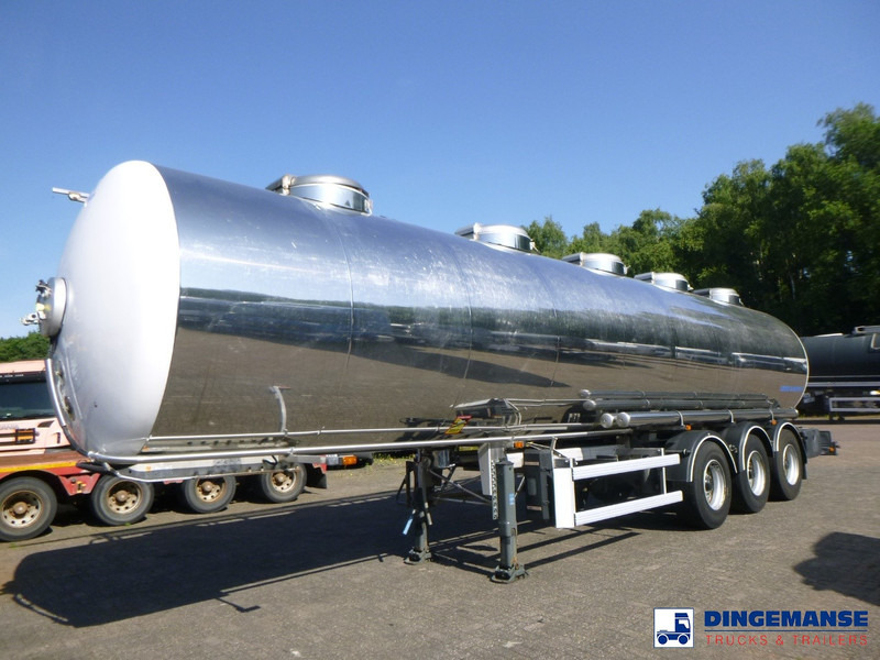 MAISONNEUVE Food tank inox 32 m3 / 5 comp - סמיטריילר מכל: תמונה 1 MAISONNEUVE Food tank inox 32 m3 / 5 comp - סמיטריילר מכל: תמונה 1