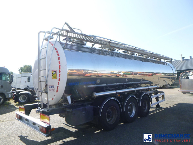 MAISONNEUVE Food tank inox 32 m3 / 5 comp - סמיטריילר מכל: תמונה 4 MAISONNEUVE Food tank inox 32 m3 / 5 comp - סמיטריילר מכל: תמונה 4