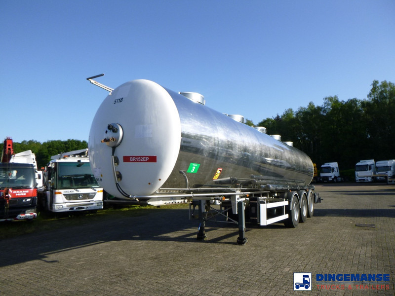 MAISONNEUVE Food tank inox 32 m3 / 5 comp - סמיטריילר מכל: תמונה 1 MAISONNEUVE Food tank inox 32 m3 / 5 comp - סמיטריילר מכל: תמונה 1