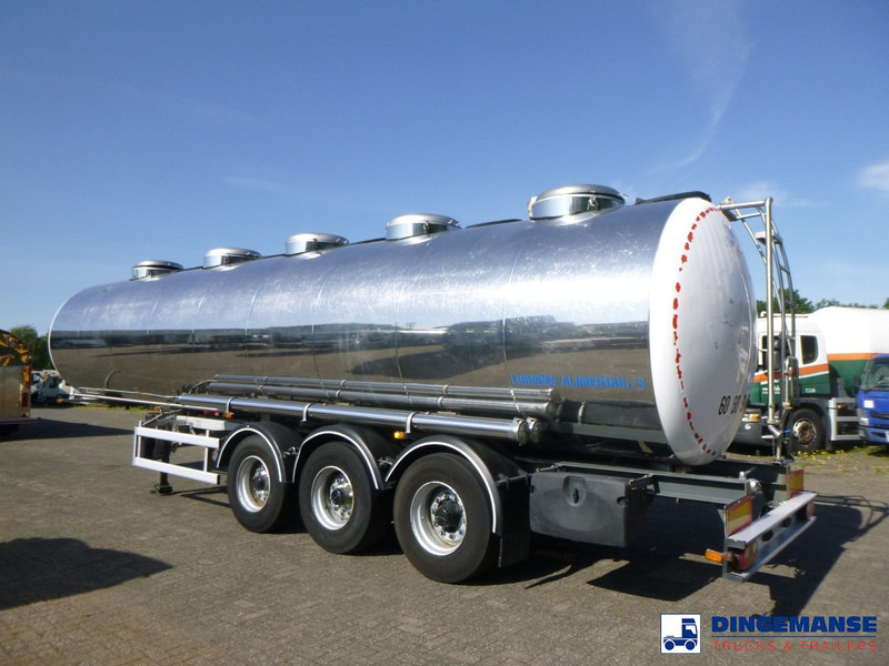 MAISONNEUVE Food tank inox 32 m3 / 5 comp - סמיטריילר מכל: תמונה 3 MAISONNEUVE Food tank inox 32 m3 / 5 comp - סמיטריילר מכל: תמונה 3