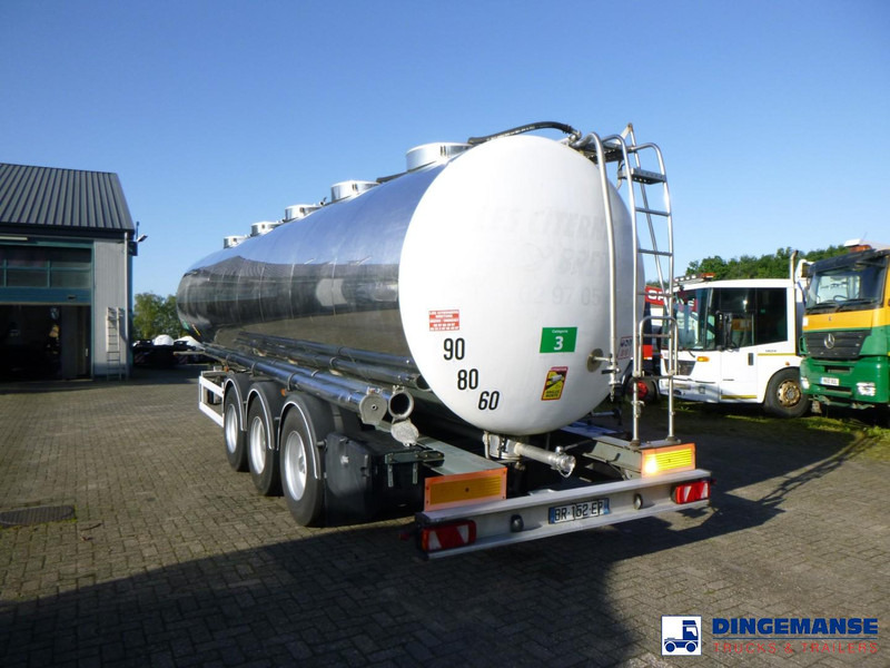 MAISONNEUVE Food tank inox 33 m3 / 5 comp - סמיטריילר מכל: תמונה 3 MAISONNEUVE Food tank inox 33 m3 / 5 comp - סמיטריילר מכל: תמונה 3