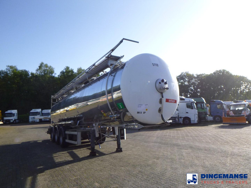 MAISONNEUVE Food tank inox 33 m3 / 5 comp - סמיטריילר מכל: תמונה 2 MAISONNEUVE Food tank inox 33 m3 / 5 comp - סמיטריילר מכל: תמונה 2