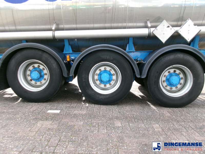 Magyar Chemical tank inox 32.5m3 / 1 comp - סמיטריילר מכל: תמונה 5 Magyar Chemical tank inox 32.5m3 / 1 comp - סמיטריילר מכל: תמונה 5