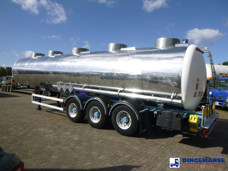 Magyar Chemical tank inox 33 m3 / 1 comp - סמיטריילר מכל: תמונה 3 Magyar Chemical tank inox 33 m3 / 1 comp - סמיטריילר מכל: תמונה 3