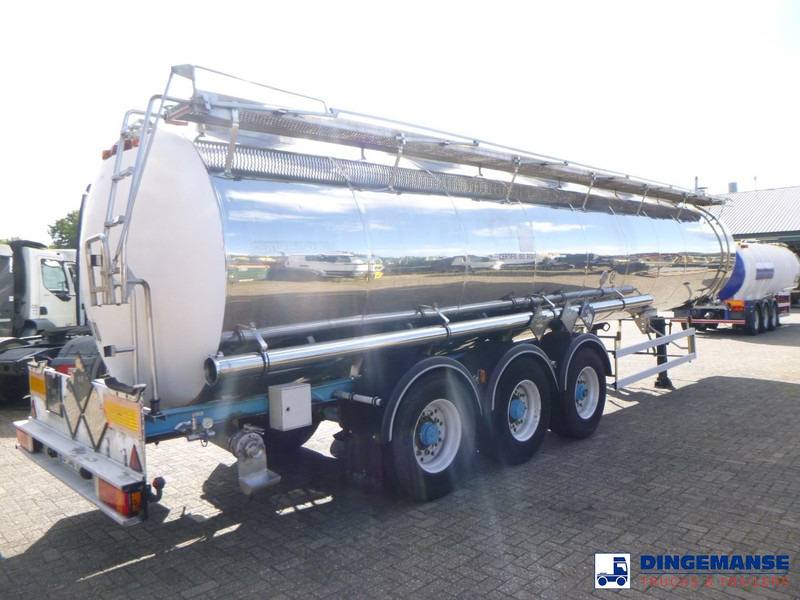 Magyar Chemical tank inox 33 m3 / 1 comp - סמיטריילר מכל: תמונה 4 Magyar Chemical tank inox 33 m3 / 1 comp - סמיטריילר מכל: תמונה 4