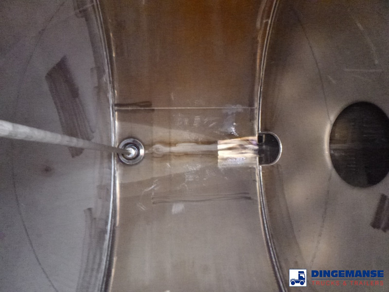 סמיטריילר מכל Magyar Chemical tank inox L4BH 44.5 m3 / 3 comp: תמונה 16