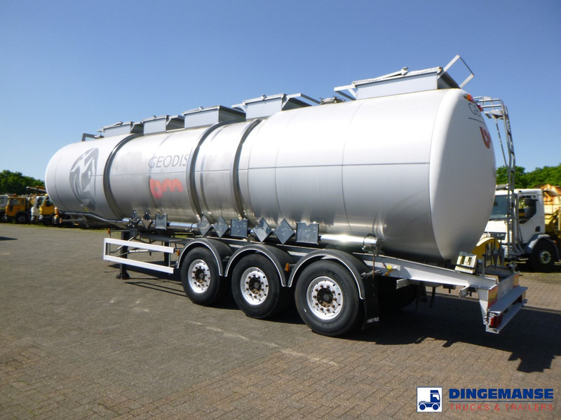 Magyar Chemical tank inox L4BH 44.5 m3 / 3 comp - קרון נגרר עם מכל: תמונה 3 Magyar Chemical tank inox L4BH 44.5 m3 / 3 comp - קרון נגרר עם מכל: תמונה 3