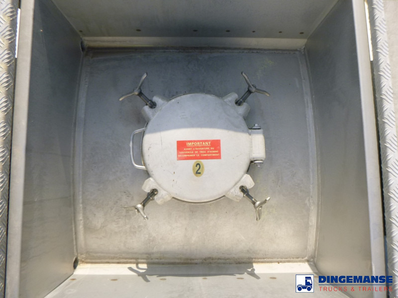 סמיטריילר מכל Magyar Chemical tank inox L4BH 44.5 m3 / 3 comp: תמונה 19