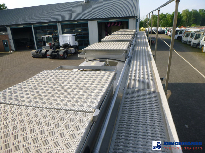 סמיטריילר מכל Magyar Chemical tank inox L4BH 44.5 m3 / 3 comp: תמונה 10