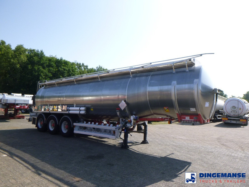 Magyar Fuel tank inox 38.8m3 / 8comp ADR valid 02/12/2025 - סמיטריילר מכל: תמונה 2 Magyar Fuel tank inox 38.8m3 / 8comp ADR valid 02/12/2025 - סמיטריילר מכל: תמונה 2