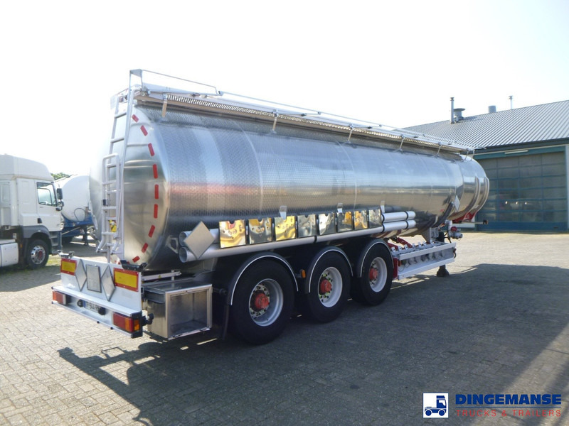 Magyar Fuel tank inox 38.8m3 / 8comp ADR valid 02/12/2025 - סמיטריילר מכל: תמונה 4 Magyar Fuel tank inox 38.8m3 / 8comp ADR valid 02/12/2025 - סמיטריילר מכל: תמונה 4