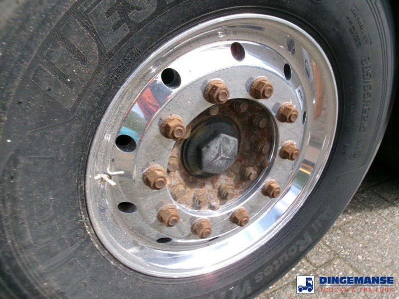 סמיטריילר מכל Magyar Heavy oil tank inox 37 m3 / 5 comp + pump: תמונה 6