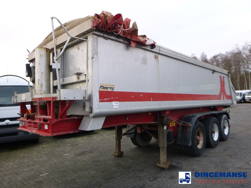 Meierling Tipper trailer alu 21 m3 + tarpaulin - סמיטריילר עם מזהיר: תמונה 1 Meierling Tipper trailer alu 21 m3 + tarpaulin - סמיטריילר עם מזהיר: תמונה 1