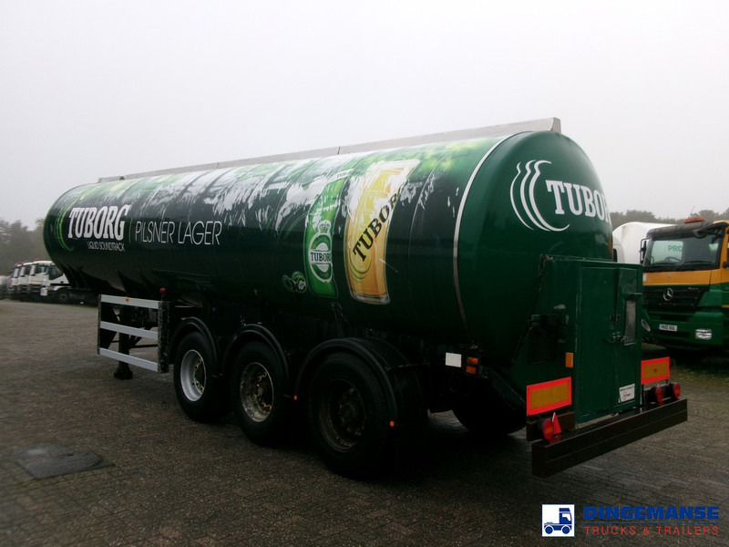 Melton Food (beer) tank inox 29.6 m3 / 1 comp - סמיטריילר מכל: תמונה 3 Melton Food (beer) tank inox 29.6 m3 / 1 comp - סמיטריילר מכל: תמונה 3
