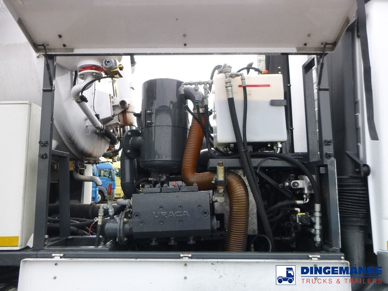משאית ואקום Mercedes-Benz Actros 2541 6x2 RHD E5 Huwer vacuum tank / hydrocureur 12 m3: תמונה 9