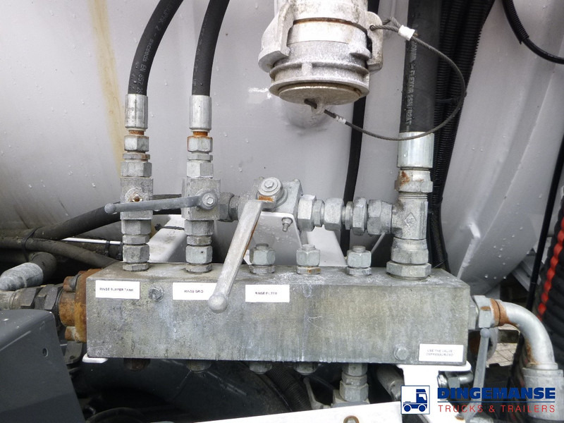 משאית ואקום Mercedes-Benz Actros 2541 6x2 RHD E5 Huwer vacuum tank / hydrocureur 12 m3: תמונה 17