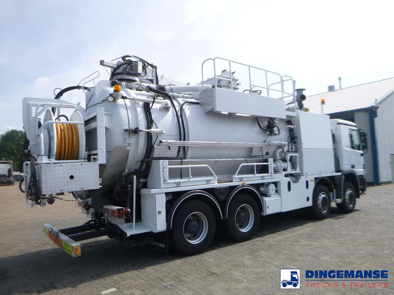 Mercedes-Benz Actros 3241 8x4 RHD Huwer vacuum tank / hydrocureur 15 m3 - משאית ואקום: תמונה 3 Mercedes-Benz Actros 3241 8x4 RHD Huwer vacuum tank / hydrocureur 15 m3 - משאית ואקום: תמונה 3