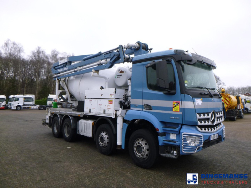 Mercedes-Benz Arocs 3240 8x4 Schwing-Stetter pump / mixer - משאית משאבת בטון: תמונה 2 Mercedes-Benz Arocs 3240 8x4 Schwing-Stetter pump / mixer - משאית משאבת בטון: תמונה 2
