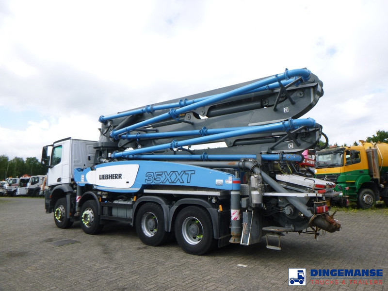 Mercedes-Benz Arocs 8x4 Liebherr 35 XXT concrete pump 35 m - משאית משאבת בטון: תמונה 4 Mercedes-Benz Arocs 8x4 Liebherr 35 XXT concrete pump 35 m - משאית משאבת בטון: תמונה 4