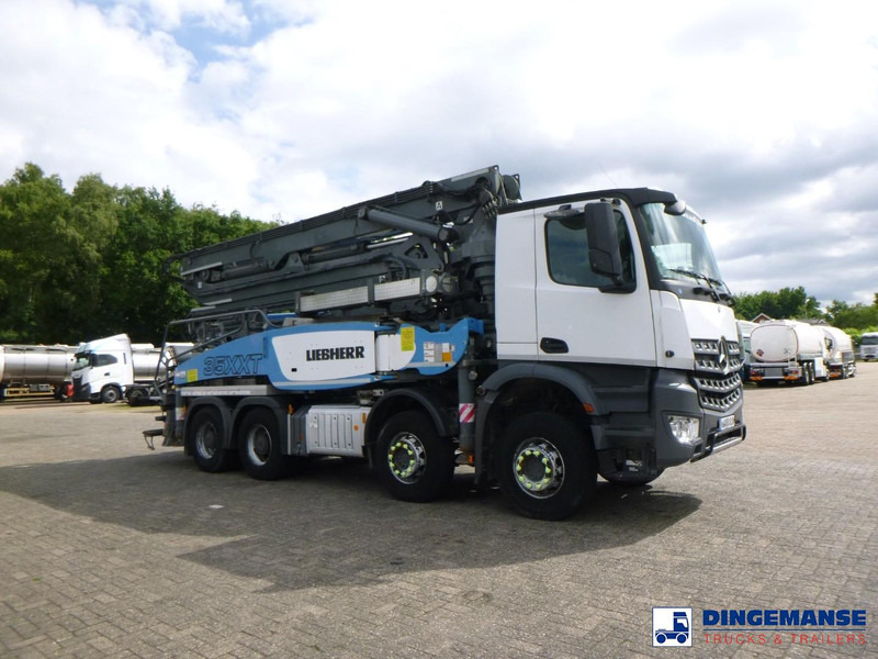 Mercedes-Benz Arocs 8x4 Liebherr 35 XXT concrete pump 35 m - משאית משאבת בטון: תמונה 2 Mercedes-Benz Arocs 8x4 Liebherr 35 XXT concrete pump 35 m - משאית משאבת בטון: תמונה 2