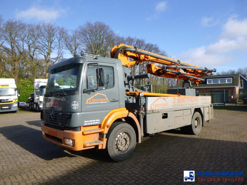 Mercedes-Benz Atego 4x2 Putzmeister concrete pump 20 m - משאבת בטון נייחת: תמונה 1 Mercedes-Benz Atego 4x2 Putzmeister concrete pump 20 m - משאבת בטון נייחת: תמונה 1