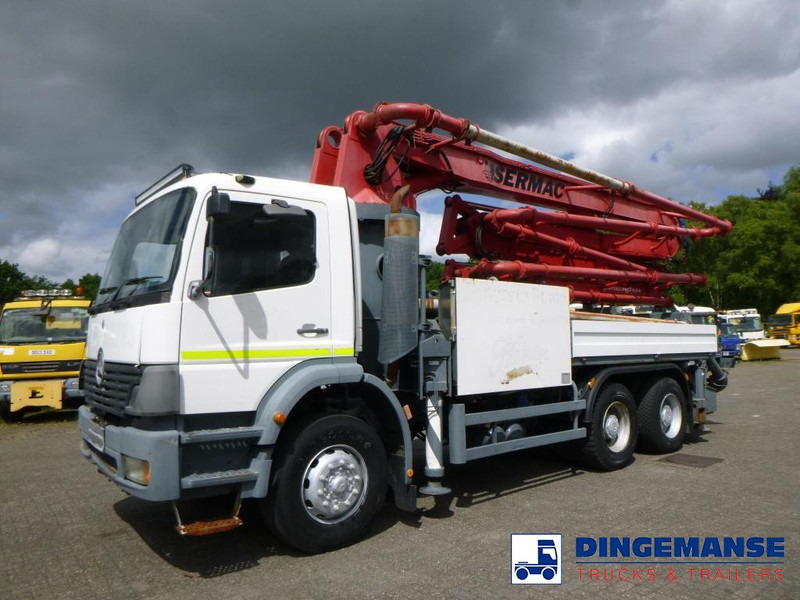 Mercedes-Benz Atego 6x4 Sermac SCL120 concrete pump - משאית משאבת בטון: תמונה 1 Mercedes-Benz Atego 6x4 Sermac SCL120 concrete pump - משאית משאבת בטון: תמונה 1